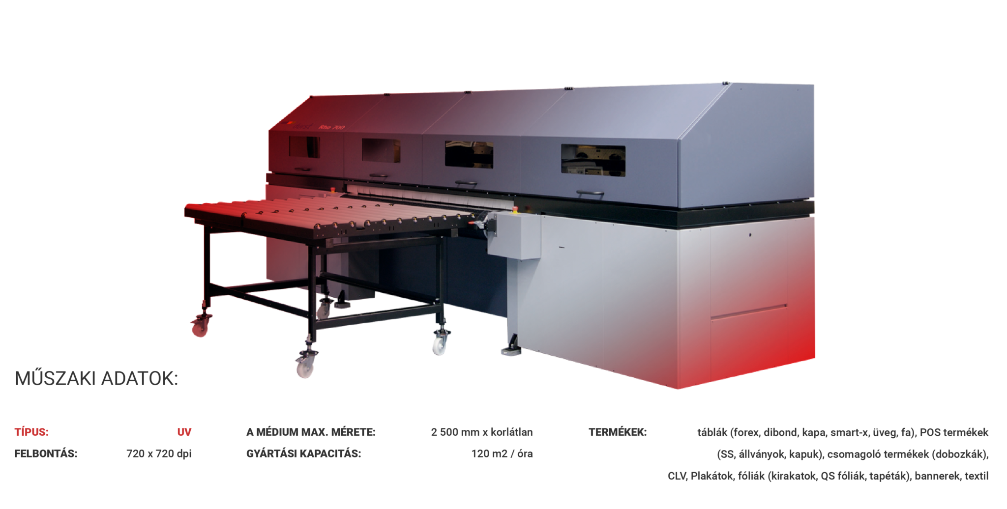 DURST RHO 800 www.kpkprint.hu