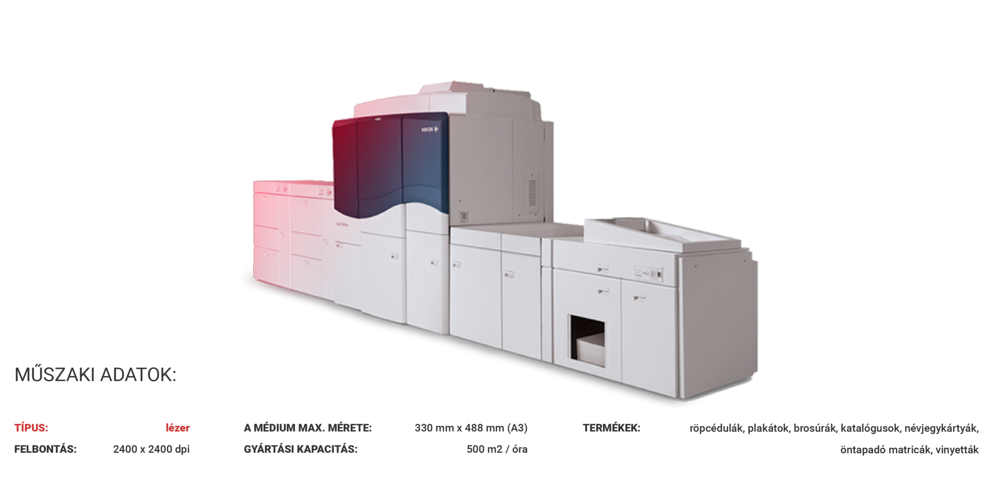 XEROX 1000l www.kpkprint.hu
